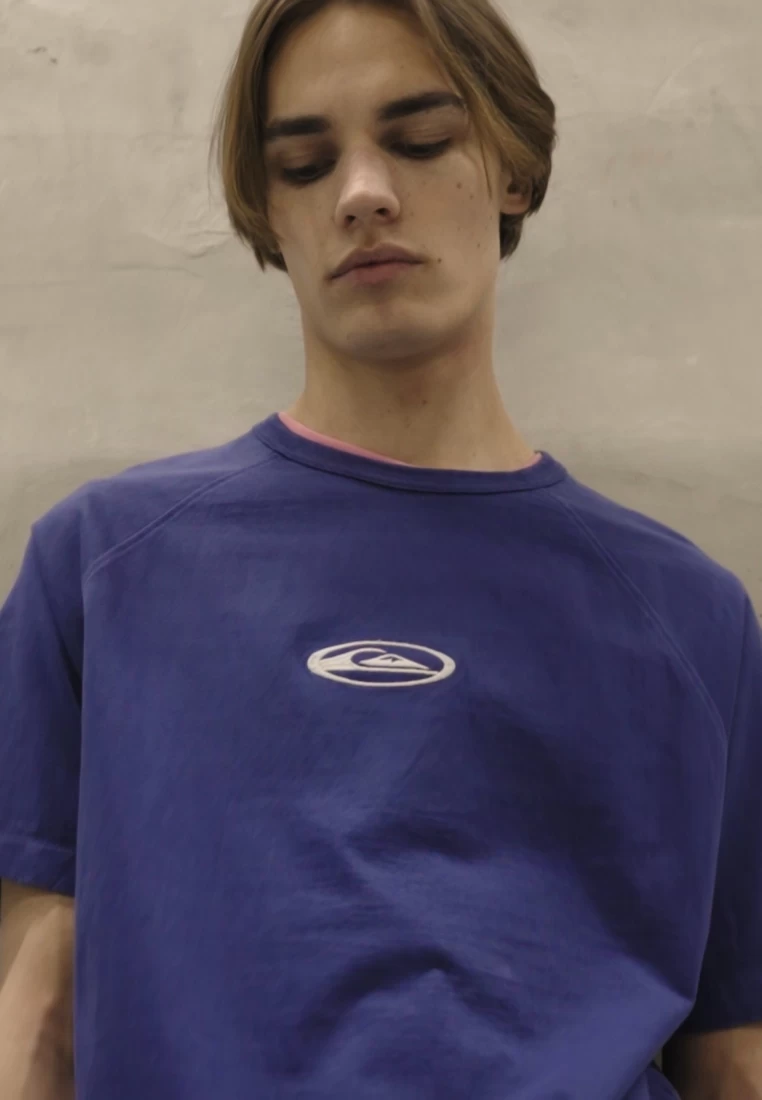 Quiksilver ALPHA DOG TEE - T-Shirt Basic - Royal 4 Quiksilver ALPHA DOG TEE - T-Shirt Basic - Royal – Bild 2