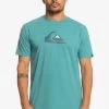 Quiksilver COMPLOGO BYJ0 - T-Shirt Print - Brittany Blue