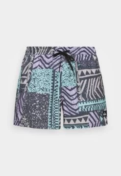 Quiksilver RE MIX - Badeshorts - Grey Violet -Quiksilver 03257c8956ed4e329369e530b3cadb96