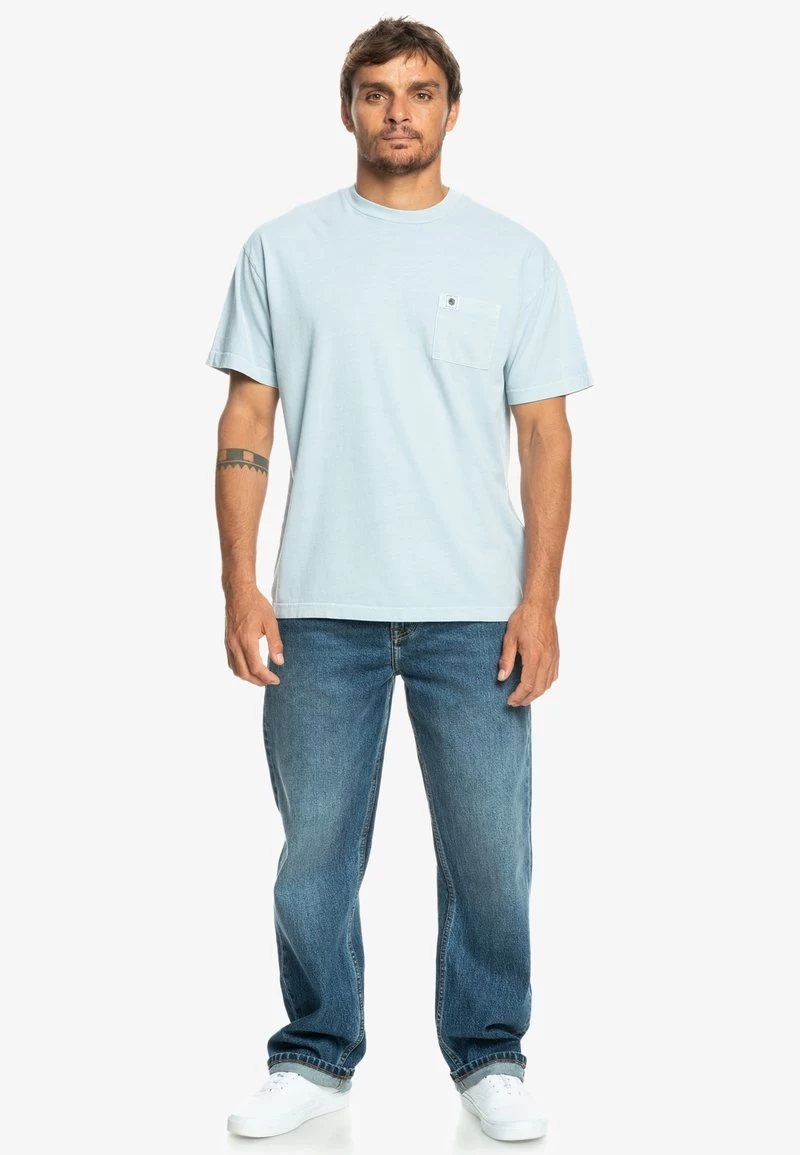 Quiksilver THE NATURAL DYE - T-Shirt Basic - Celestial Blue 4 Quiksilver THE NATURAL DYE - T-Shirt Basic - Celestial Blue – Bild 2