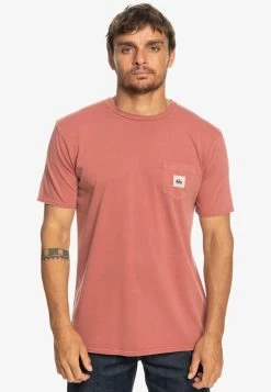 Quiksilver SUB MISSION - TASCHEN - T-Shirt Basic - Marsala