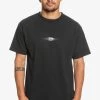 Quiksilver TURBO - POUR EQYZT07265 - T-Shirt Print - Black