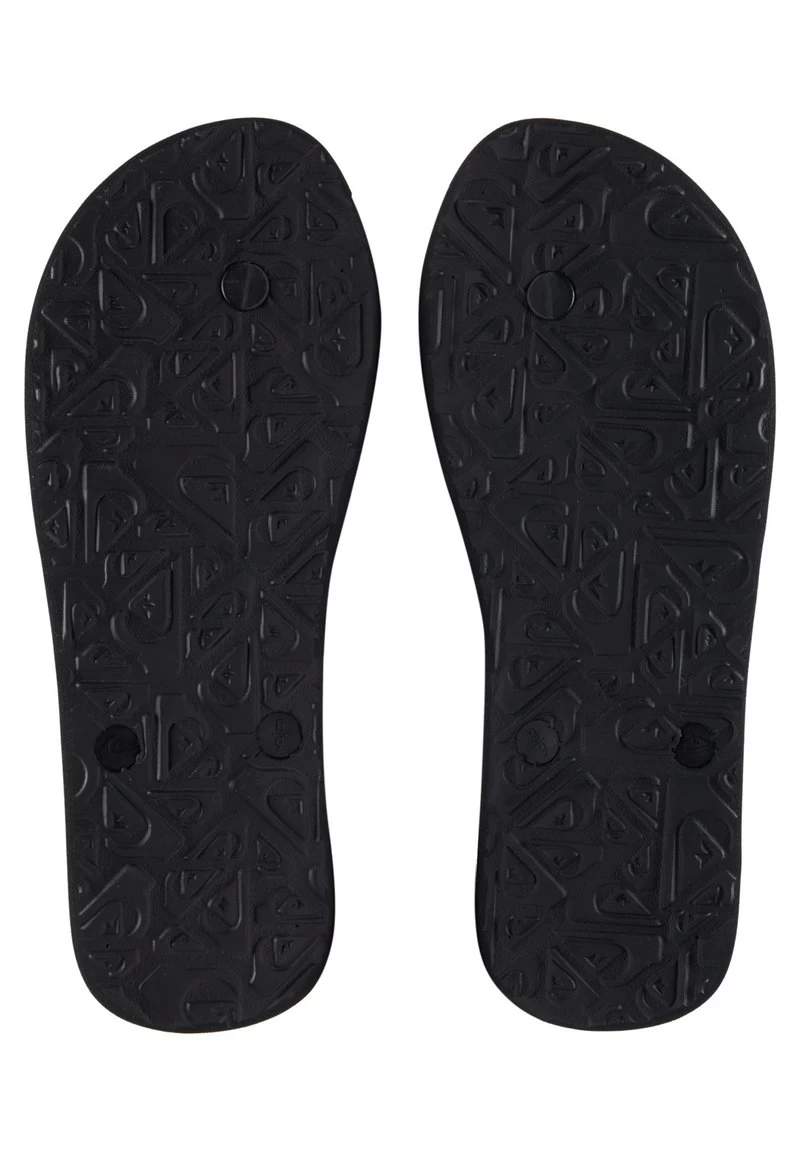 Quiksilver MOLOKAI WORDBLOCK - Zehentrenner - Black Black Orange 6 Quiksilver MOLOKAI WORDBLOCK - Zehentrenner - Black Black Orange – Bild 4