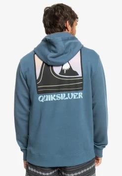 Quiksilver BUBBLE STAMP - Sweatshirt - Bering Sea