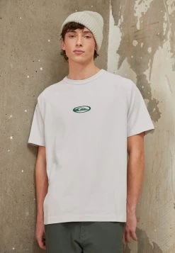 Quiksilver ALPHA DOG TEE - T-Shirt Basic - Gray Violet