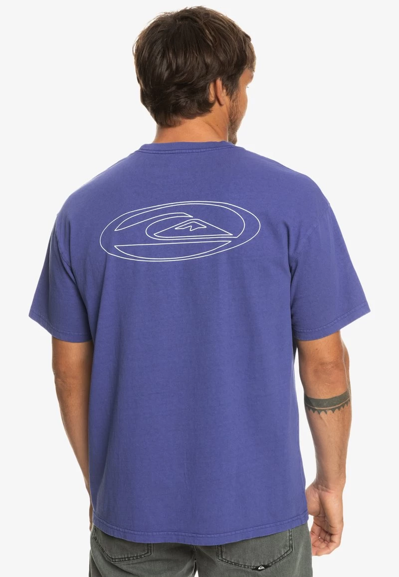Quiksilver TILT SS - T-Shirt Print - Royal 3 Quiksilver TILT SS - T-Shirt Print - Royal