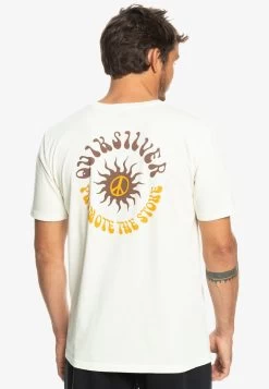 Quiksilver Sun Bloom - T-Shirt Print - Birch