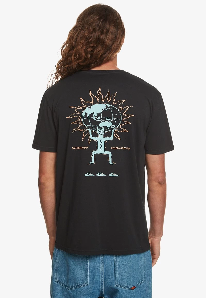 Quiksilver QUIKM - T-Shirt Print - Black 3 Quiksilver QUIKM - T-Shirt Print - Black