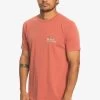 Quiksilver ENJOY NOT DESTROY SS - T-Shirt Print - Marsala -Quiksilver 1622b5db547641d0b6f43ee838499173