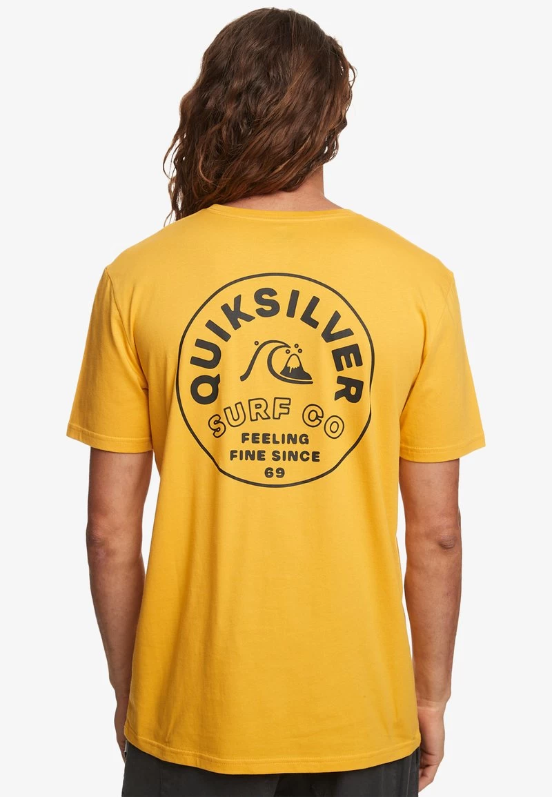Quiksilver TIMELESS SPIN - POUR EQYZT07311 - T-Shirt Print - Yolk Yellow 5 Quiksilver TIMELESS SPIN - POUR EQYZT07311 - T-Shirt Print - Yolk Yellow – Bild 3