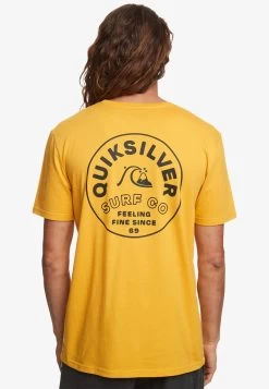 Quiksilver TIMELESS SPIN - POUR EQYZT07311 - T-Shirt Print - White -Quiksilver 184e3904cd5e4c9c9b9dac0de760996e 2