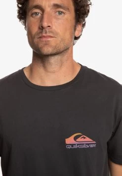 Quiksilver PASTIME PARADISE - T-Shirt Print - Black -Quiksilver 18a729af2ecc403f81b9df91eceb7b94