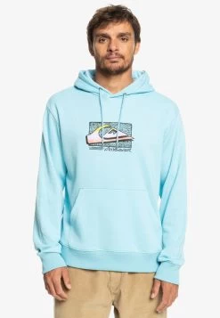 Quiksilver RETRO FADE - Kapuzenpullover - Sky Blue -Quiksilver 195a3e75a8c041e3ba7039e131c758be 1