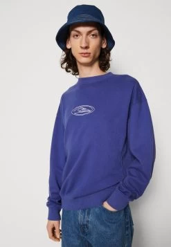 Quiksilver SATURN CREW - Sweatshirt - Royal -Quiksilver 1e15e14c22484021bfd040033e98450b