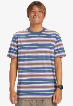 Quiksilver GELLER STRIPE - POUR EQYKT04286 - T-Shirt Print - Geller Bering Stripe -Quiksilver 214973cbf34d4dd581ceb42554a4235a 1