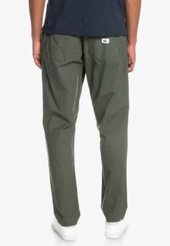 Quiksilver TAXER BEACH CRUISER - Stoffhose - Thyme -Quiksilver 297ee2c2046943ccb5263699f17c0342