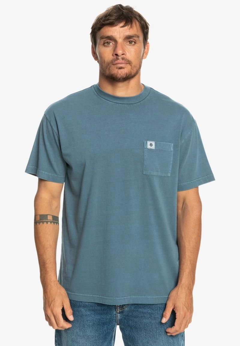 Quiksilver THE NATURAL DYE - T-Shirt Basic - Celestial Blue 8 Quiksilver THE NATURAL DYE - T-Shirt Basic - Celestial Blue – Bild 6