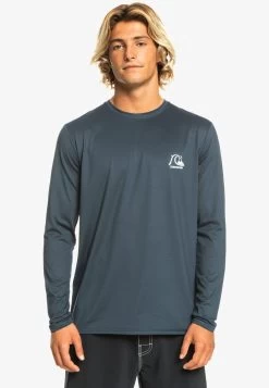 Quiksilver HERITAGE HEATHER - Langarmshirt - Midnight Navy Heather