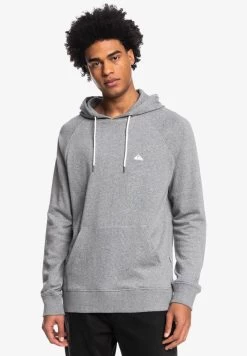 Quiksilver ESSENTIALS RAGLAN - Kapuzenpullover - Light Grey Heather