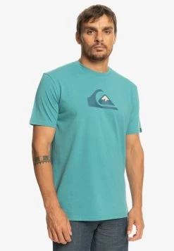 Quiksilver COMPLOGO BYJ0 - T-Shirt Print - Brittany Blue -Quiksilver 35c3c4ebddb140ef8e43dac28ba3f49d