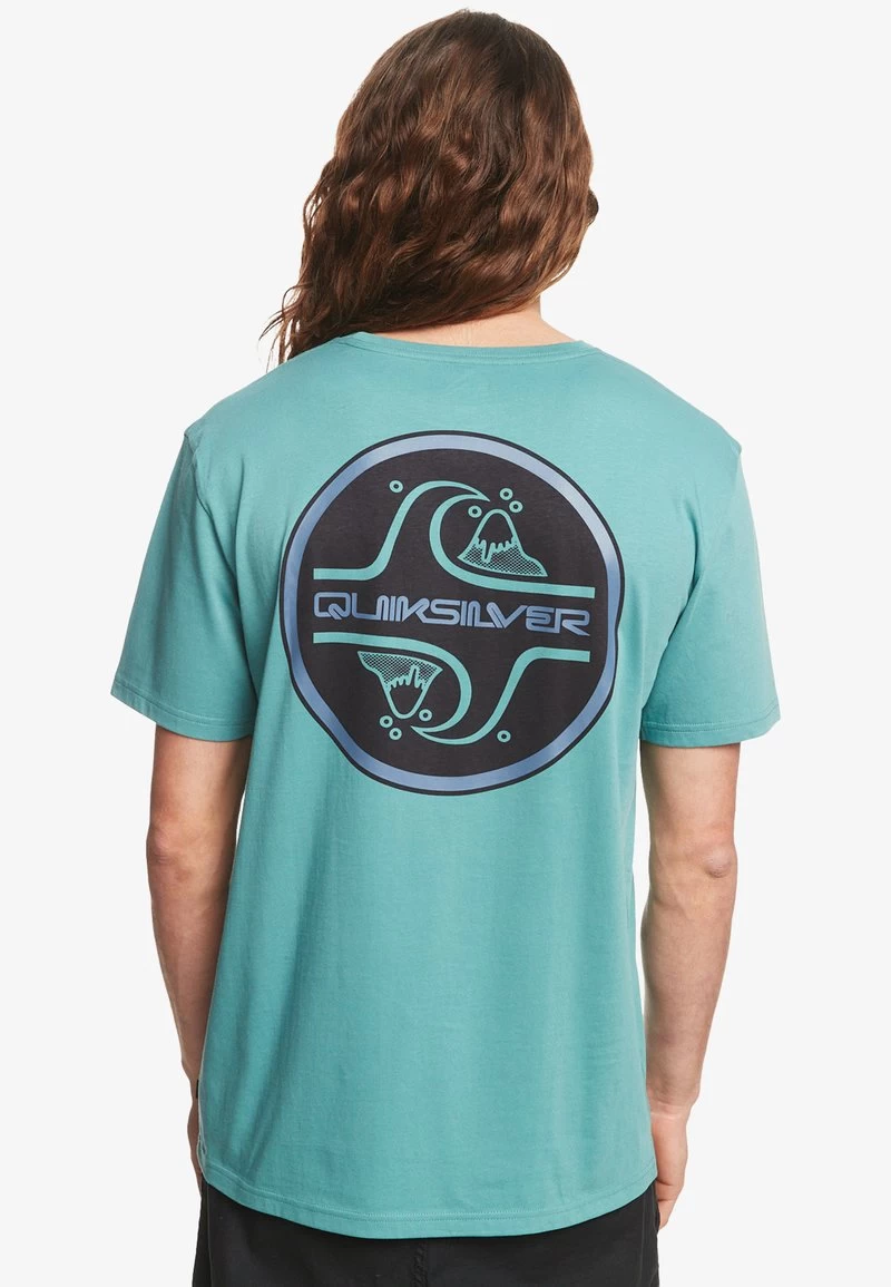 Quiksilver CORE BUBBLE SS - T-Shirt Print - Brittany Blue 5 Quiksilver CORE BUBBLE SS - T-Shirt Print - Brittany Blue – Bild 3
