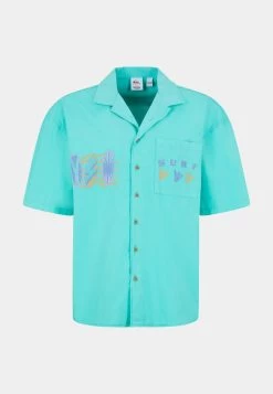 Quiksilver STRANGER THINGS THE MIKE TOURIST SHIRT - Hemd - Pool Green 13 Quiksilver STRANGER THINGS THE MIKE TOURIST SHIRT - Hemd - Pool Green -Quiksilver 37c97862dae24c63ae1e840447eb32f6