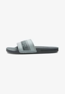 Quiksilver RIVI WORDMARK SLIDE - Badesandale - Grey 13 Quiksilver RIVI WORDMARK SLIDE - Badesandale - Grey -Quiksilver 38ba297bfbc2489fb1ebd8bff2d34bb7 1