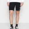 Quiksilver STRANGER THINGS HELLFIRE ARCH - Shorts - Black -Quiksilver 39ee6cb05bf14a41b00c73e7fc5ebc38
