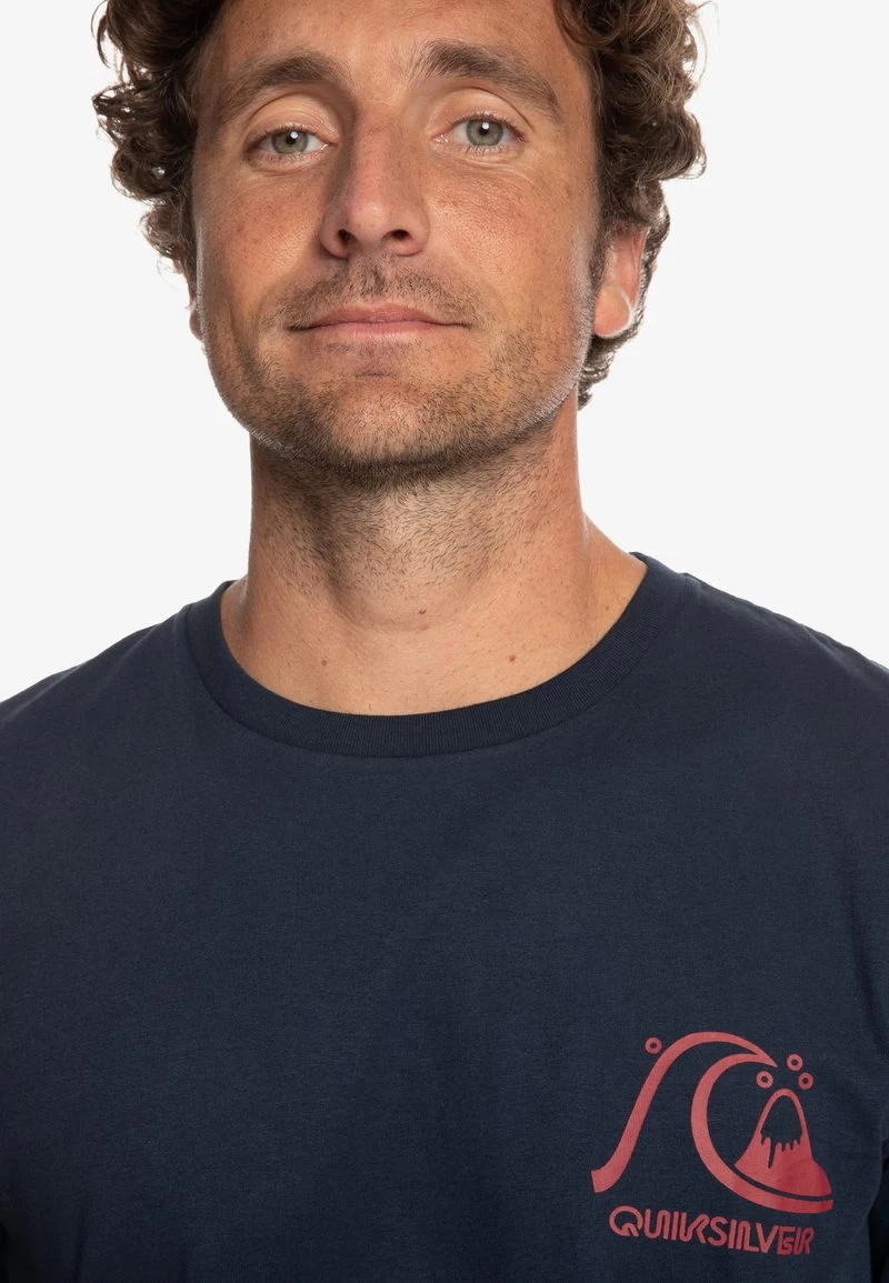 Quiksilver THE ORIGINAL SS TEE - T-Shirt Print - Navy Blazer 6 Quiksilver THE ORIGINAL SS TEE - T-Shirt Print - Navy Blazer – Bild 4