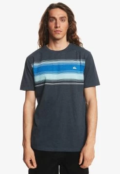 Quiksilver FADE BACK - T-Shirt Print - Birch Fade Back -Quiksilver 3b48a5469102471e8967e3002dd7bfe8