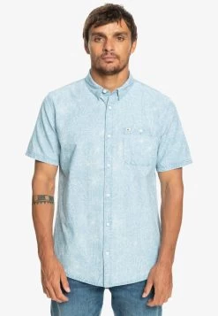 Quiksilver COLLABORATIVE PROJECT KURZÄRMLIGES - Hemd - Celestial Blue Collaborative P