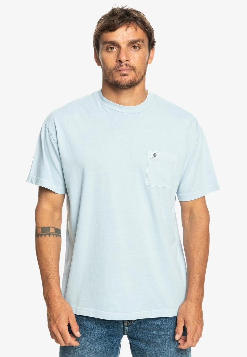 Quiksilver THE NATURAL DYE - T-Shirt Basic - Celestial Blue 7 Quiksilver THE NATURAL DYE - T-Shirt Basic - Celestial Blue – Bild 5