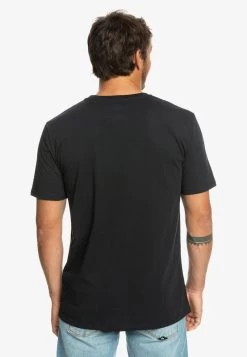 Quiksilver IN CIRCLES - T-Shirt Print - Black -Quiksilver 4a3f828ceaf14408a9a3290f9f642b9a