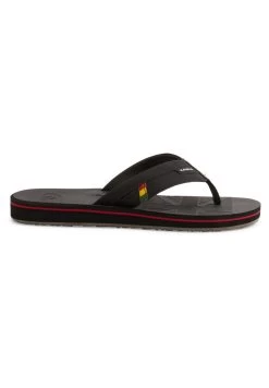 Quiksilver ISLAND SQUISH - AQYL1012 - Zehentrenner - Black -Quiksilver 4b1e9561234440eb99a0eddc34d27cc7