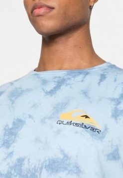 Quiksilver SLOW DIVE - T-Shirt Print - Faded Denim -Quiksilver 4c8a8b4354c747da815fcaba843b763a