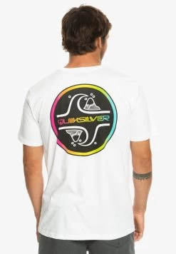 Quiksilver CORE BUBBLE SS - T-Shirt Print - White -Quiksilver 4d02aa6f9f03402cb7963eb87f13ba44 1