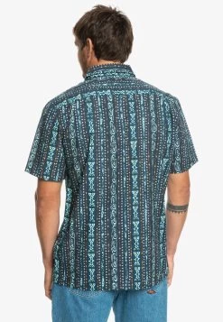 Quiksilver TRACKS - KURZÄRM - Hemd - Midnight Navy Tracks -Quiksilver 4eb103f04b9a4af19f41f92e073b4019