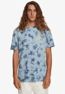 Quiksilver T-Shirt Print - Celestial Blue
