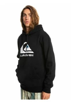 Quiksilver BIG LOGO - Kapuzenpullover - Black -Quiksilver 55a91f2b99944ba489af69d1983ba92e