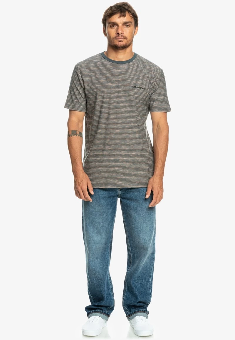 Quiksilver KENTIN - T-Shirt Print - Dark Slate Kentin 4 Quiksilver KENTIN - T-Shirt Print - Dark Slate Kentin – Bild 2