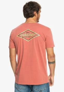 Quiksilver T-Shirt Print - Marsala