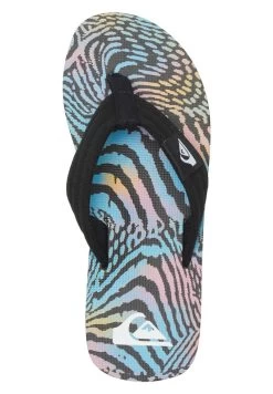 Quiksilver MOLOKAI LAYBACK - Zehentrenner - Black/pink/blue 10 Quiksilver MOLOKAI LAYBACK - Zehentrenner - Black/pink/blue -Quiksilver 5e4fa62813df4b6781a69e275a200820