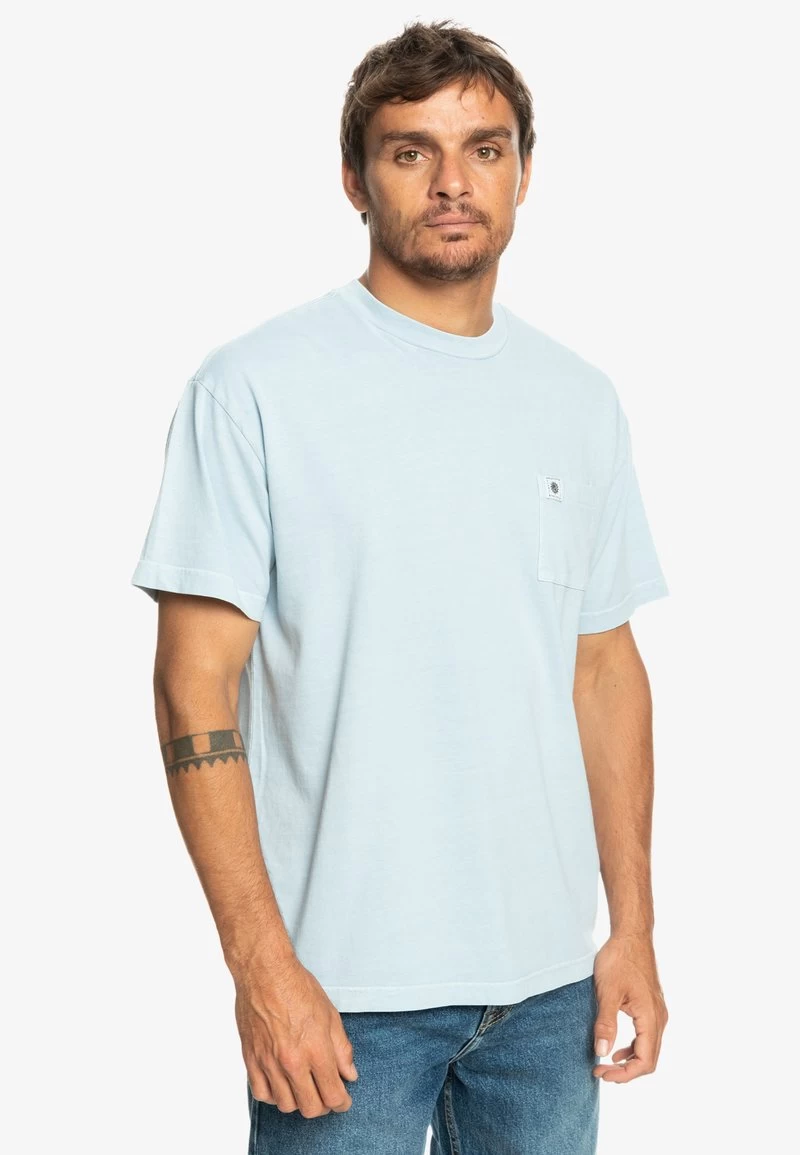 Quiksilver THE NATURAL DYE - T-Shirt Basic - Celestial Blue 6 Quiksilver THE NATURAL DYE - T-Shirt Basic - Celestial Blue – Bild 4