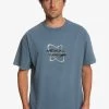 Quiksilver ORBIT - T-Shirt Print - Bering Sea 2 Quiksilver ORBIT - T-Shirt Print - Bering Sea -Quiksilver 61349e1fd38d49ed82c4f6ca819ef325