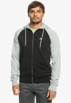 Quiksilver MIT REISSVERSCHLUSS FÜR MÄNNE - Sweatjacke - Black -Quiksilver 61559e5ddf344b3690f2384d33fd7986 1