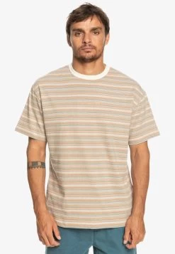 Quiksilver PORT SOL - T-Shirt Print - Birch Port Sol -Quiksilver 6248586d2ef44acdb2ce8886b1b5f1e2 1