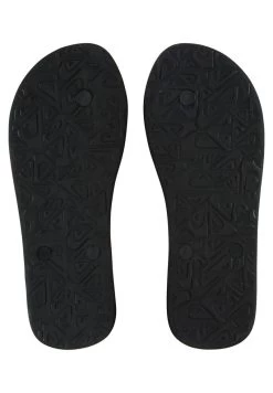 Quiksilver MOLOKAI ART - Zehentrenner - Black Black Grey -Quiksilver 645be4fb7a30421f8ffe09088640f0cf