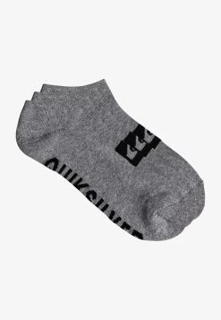 Quiksilver 3 PACK - Füßlinge - Light Grey Heather
