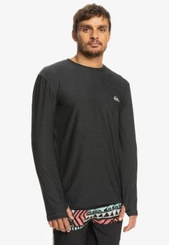 Quiksilver COAST RUNNER - LONGSLEEVE - Langarmshirt - Phantom Heather