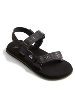Quiksilver MONKEY CAGED - Riemensandalette - Black Blue Green -Quiksilver 6596ff98a2d64147b8e62cda271d2d4c